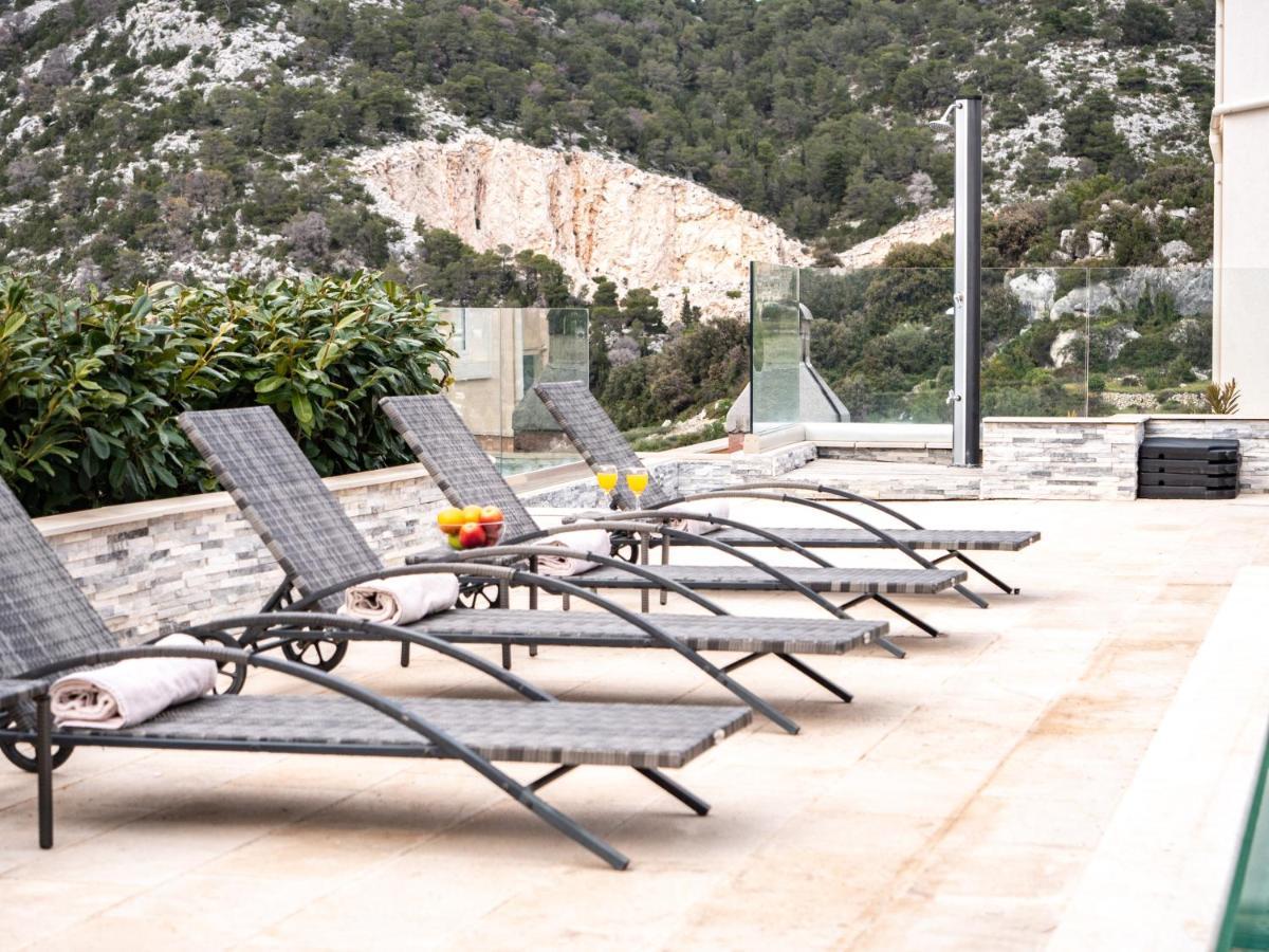 Elegant Hvar Town Villa With Pool Exterior foto